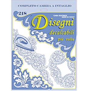 Disegni Decalcabili - Completo Camera a Intaglio n. 218